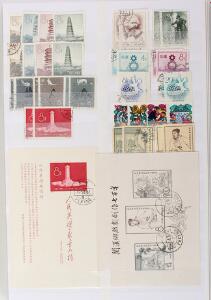China. Peoples Republic. 1949-1969. A very good and well-filled collection in a large stockbook including many good stamps, complete sets and minisheets. Many a