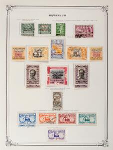 Ecuador. 1865-1997. Good well-filled and mostly unused collection in a album with many better stamps, complete sets and high values  varieties. Please inspect