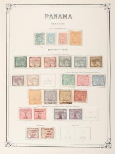 Panama. 1878-1980. Unused collection in a large album including better stamps. Please inspect