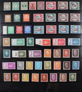 German Reich. Large luxury Safe-album with only better unmounted mint nh stamps and sets from German Reich  some Colonies and others. All in a