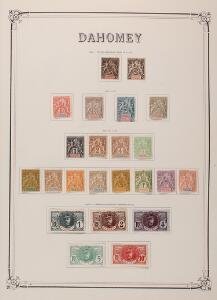 French Colonies. Good mostly unused collection in 5 large albums with many better stamps, complete sets and high values. Please inspect