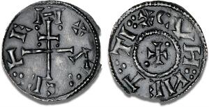 Danelaw, Cnut, c. 898 - 915, Penny, Cunnetti, S 993, North 501