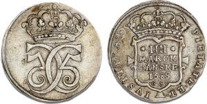4 mark  krone 1685, H 79