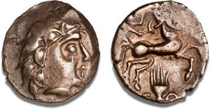 Gaul, Pictones, 2nd cent. BC, Au-Stater Stater, DT 3652, Schörghuber 262