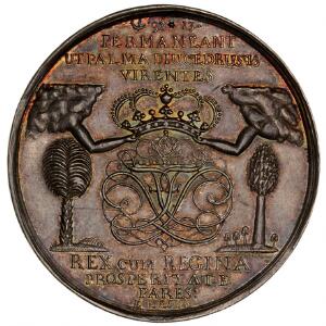 Frederik IVs tronbestigelse, 1699, Ephraim Lesle, G 289, 52 mm, 45,8 g