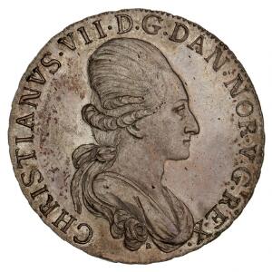 32 skilling 1775, H 26B, S 2, smukt eksemplar med fuldt møntskær