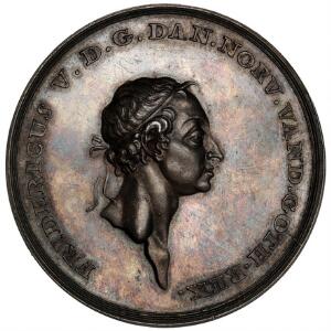 Kunstakademiets lille sølvmedaille, u. år, Gianelli, 48 mm. 63,7 g