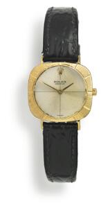 Rolex Damearmbåndsur af 18 kt. guld. Model Cellini. Mekanisk værk med manuelt optræk. 1960erne.