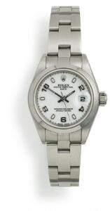 Rolex Damearmbåndsur af stål. Model Oyster Perpetual Date, ref. 79160. Ca. 2004.