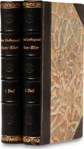 EitherOr Søren Kierkegaard Enten-Eller. 2 vols. Cph 1843. 1st edition. Bound in half morocco. 2