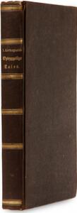 Sixteen Upbuilding Discourses Sexten opbyggelige Taler.  Cph P.G. Philipsens Forlag 1843-45. 8vo. 1st ed. Minor foxing. Bound in cont. full cloth.