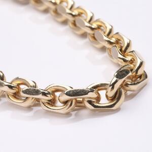 Ankerarmbånd af 14 kt. guld. L. 21 cm. Vægt ca. 70 gr. Ca. 1990.