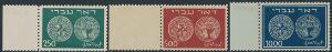 Israel. 1915-1998. Good collection in a large binder starting with Palestine from 1918 and Israel from 1948-1996 including first sets three high values unmounte
