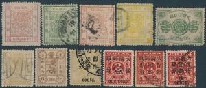 China. 1878-1968. Collection in 2 albums with some expensive early issues and better Overprints etc. Also many complete sets after 1949