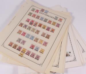 Seychelles. 1890-1983. Good and well-filled, mostly unused collection on albumpages including classic part, topvalues and complete sets. Please inspect