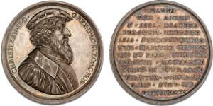 Winekes kongerække, Christian II, G 258, 53 mm, 80 g, lille kantskade