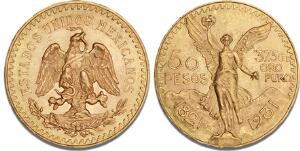 50 Pesos 1931, F 173, KM 481