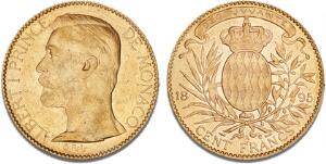 Albert I, 1889 - 1922, 100 Francs 1895 A, Paris, F 13, de Mey 92, Schl. 10