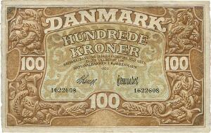 100 kr 1930, V. Lange  Clementsen, Sieg 110, Pick 28