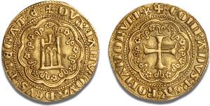 Genoa, Simone Boccanegra I, 1339 - 1344, Genovino ND, F 354, Lunardi 26