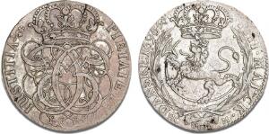 4 mark  krone 1696, Kongsberg, NM 190, H 73