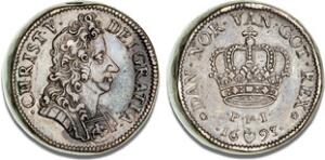2 krone 1693, H 105, S 26