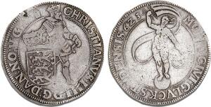Glückstadt, speciedaler 1623, H 156, S 11, Dav. 3668