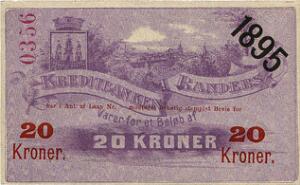 Kreditbanken i Randers, 20 kr u. år, Sieg 86