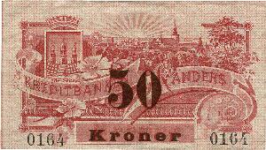 Kreditbanken i Randers, 7. serie 1. juli 1899, 50 kr u. år, Sieg 90