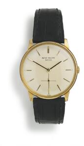 Patek Philippe Herrearmbåndsur af 18 kt. guld. Model Calatrava. Mekanisk værk med manuelt optræk. 1950erne.