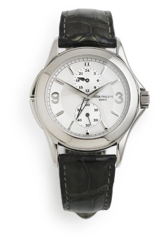 Patek Philippe: A gentleman's wristwatch of 18k white gold. Model ...