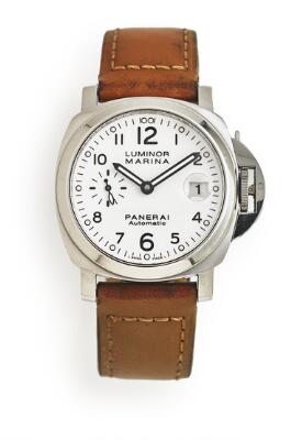 Panerai Luminor Marina of steel ref. PAM00051. Mechanical