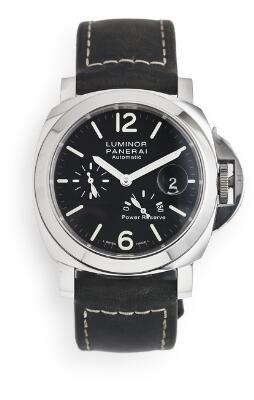 SOLD. Panerai Luminor Power Reserve of steel ref. PAM01090