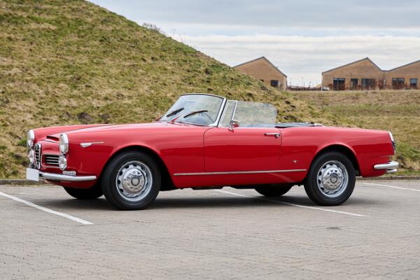 Alfa Romeo 2600 spider gray 1:43 – Thomas Langejürgen