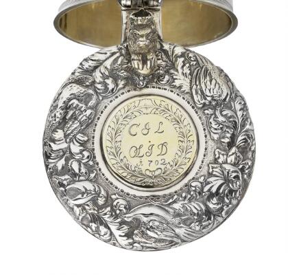 Mogens Thommesen Løwenhertz: A Danish Baroque silver peg tankard