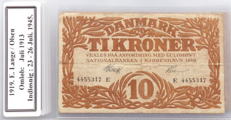 Album with collection of 10 kr “Heilmann”, in total 85 pcs incl. a few...