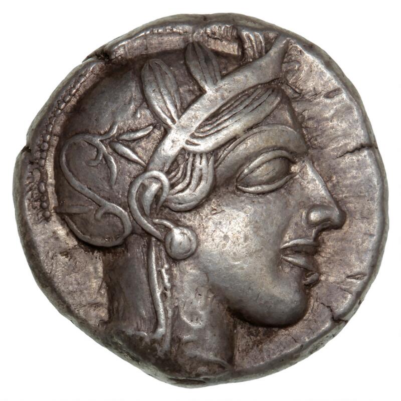 Ancient Greece, Attica, Athens, c. 454–404 BC, Tetradrachm, Kroll 8, HGC 4...
