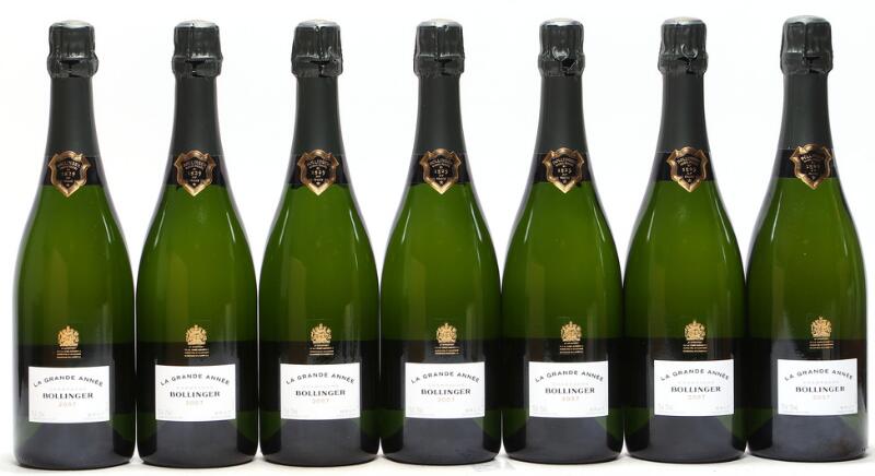 7 bts. Champagne “Grande Année”, Bollinger 2007