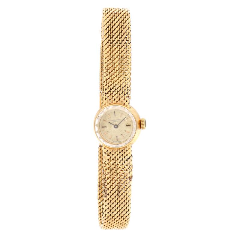 Favre-Leuba: A lady's wristwatch of 18k gold. Mechanical movement with ...