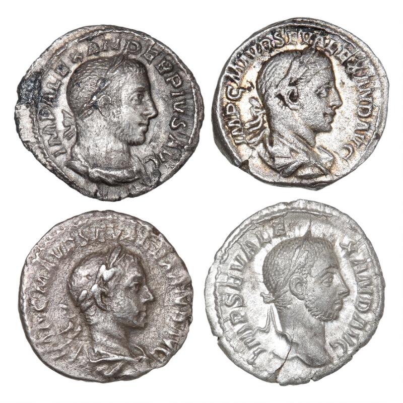Roman Empire, Severus Alexander, 222–235, Rome, Denarius, RIC 173, 178...
