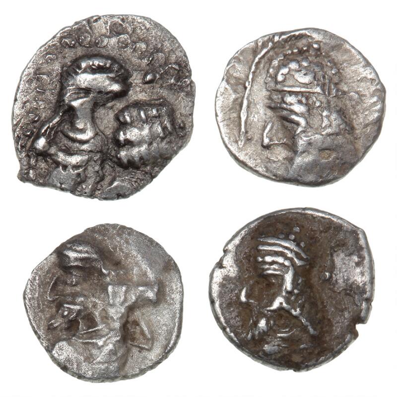 Ancient Greece, Persis, Obol, 4 pcs. different from 1. cent. BC and 1. cent...