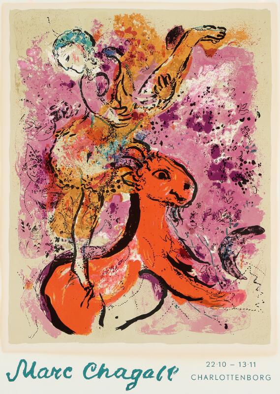 Marc Chagall Vrai et faux réalisme dans l'art Lithograph