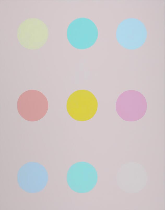 Anita Gramm Uden titel Gesso, gouache and acrylic on canvas