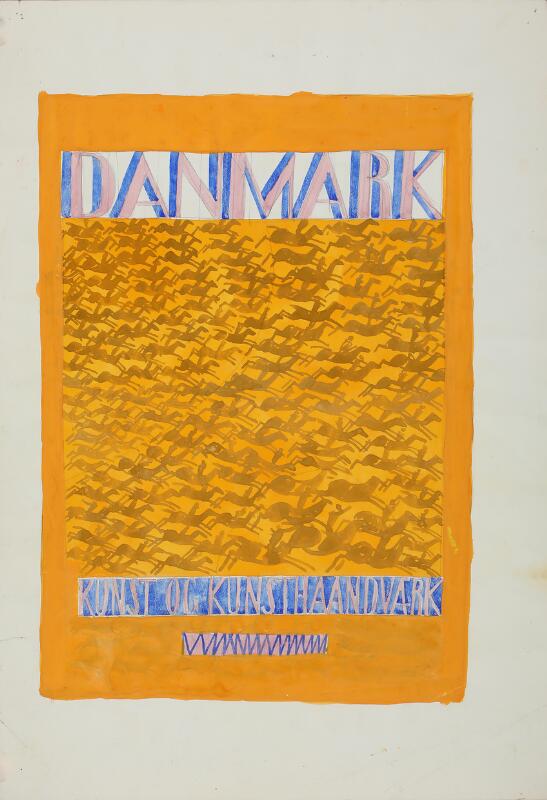 Axel Salto Kunst og Kunsthaandværk Draft for the cover