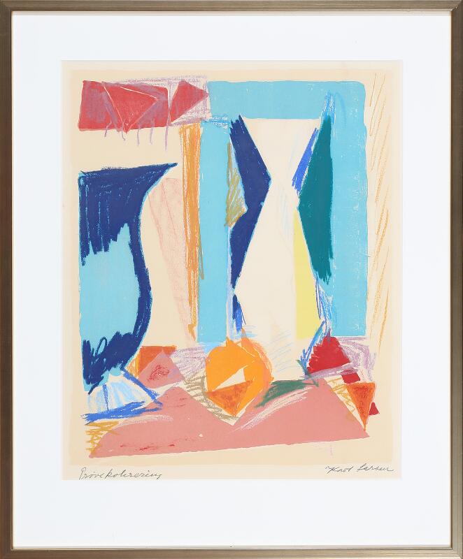 Karl Larsen Lithograph