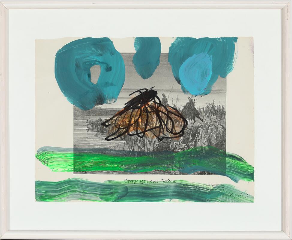 Peter Skovgaard Mixed media on paper