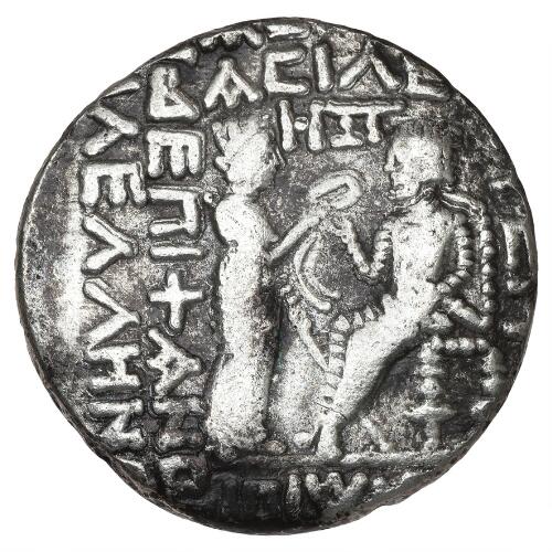 SOLD. Ancient Greece, Parthian Empire, Vardanes II, 55-58 BC ...