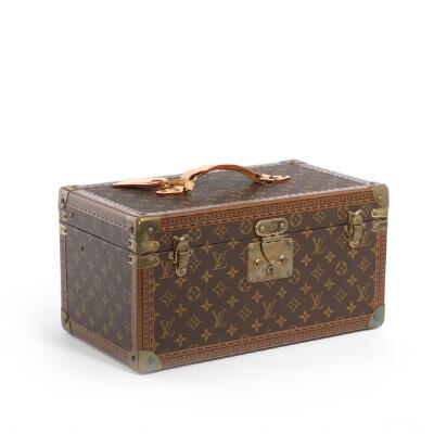 Sold at Auction: Louis Brown, LOUIS VUITTON BROWN LEATHER MONOGRAM