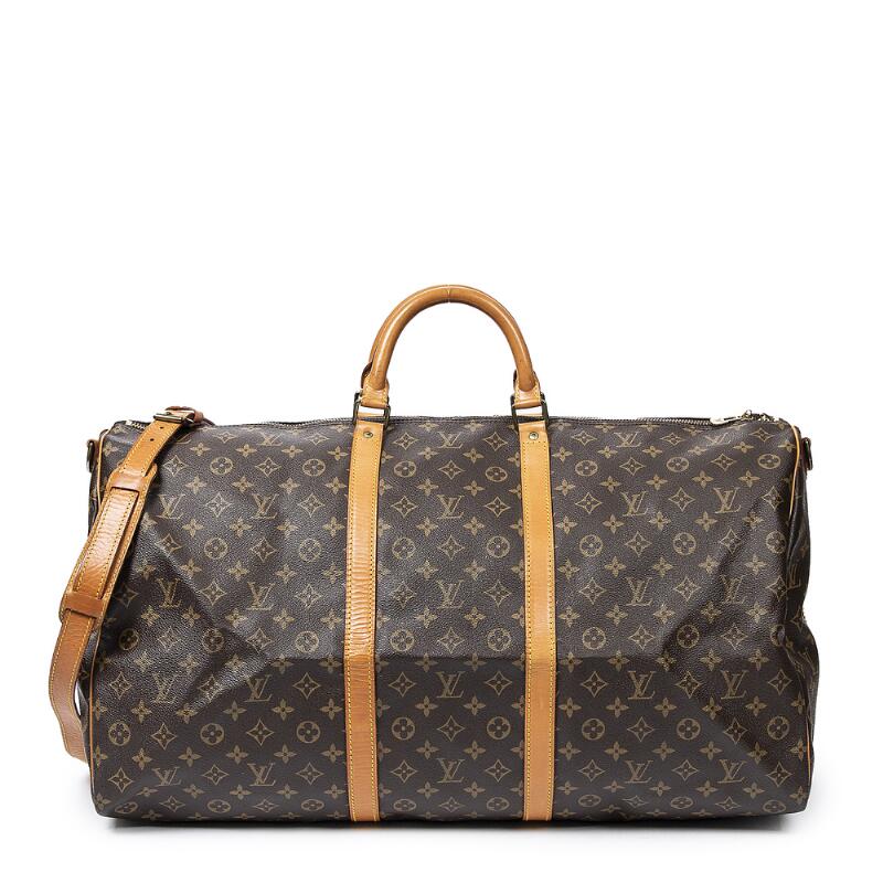 Lot - Louis Vuitton Keepall Bandouliere 60 Travel Bag, 1987