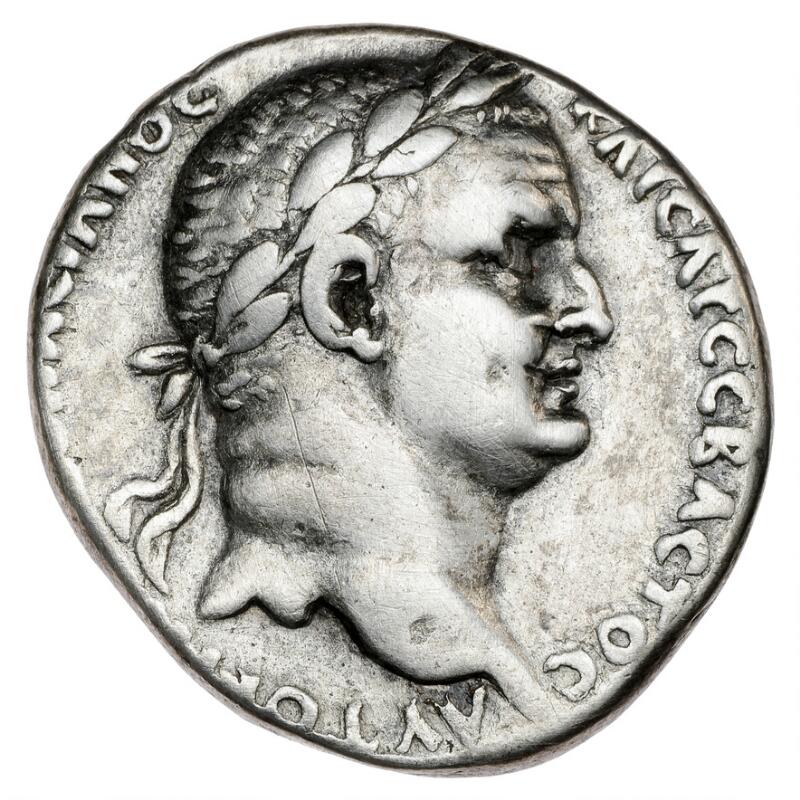 Roman Empire, Vespasian, 69–79, Tetradrachm, year 2, 69/70, 14.40 g, RPC II...